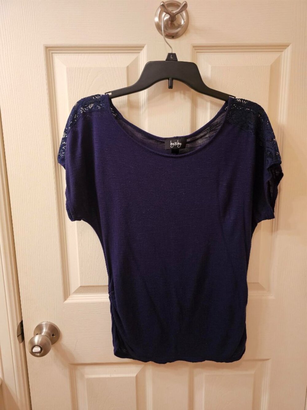 By&By Large Navy Blue Blouse